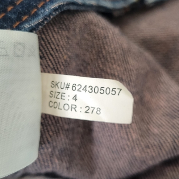 Abercrombie & Fitch Size 4 Blue Denim Full Front Zip Mini Skirt - Picture 7 of 7